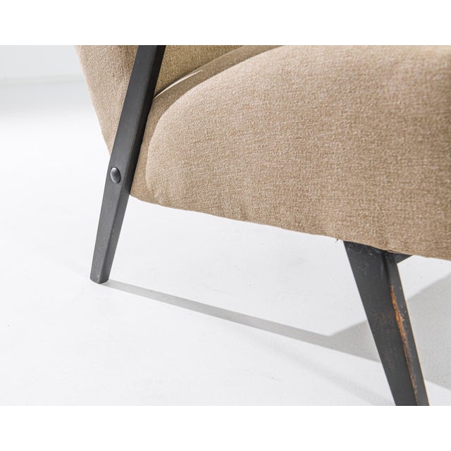 1960s Czech Wooden Armchairs, - A Pair For Sale - Image 17 of 18