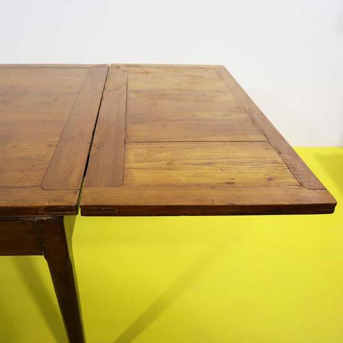 Wood Vintage Extendable Wood Table For Sale - Image 7 of 12