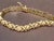 Vintage 14 Karat Yellow Gold 12 Gm X link Bracelet Unisex, 8 Inch Long For Sale - Image 16 of 18