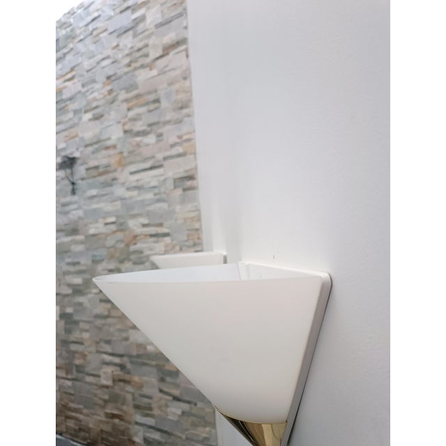 Large Model 3671 Wall Lights by Glashütte Limburg, 1970s, Set of 2 For Sale - Image 4 of 14