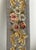 Vintage Floral Needlepoint Bell Pull With Ornate Grape & Vine Hardware For Sale - Image 4 of 10