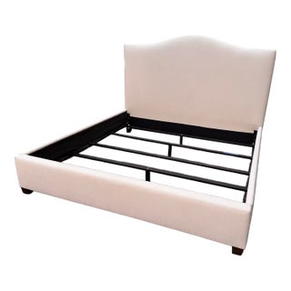 Eastern King Size Pottery Barn Raleigh Bed Frame For Sale