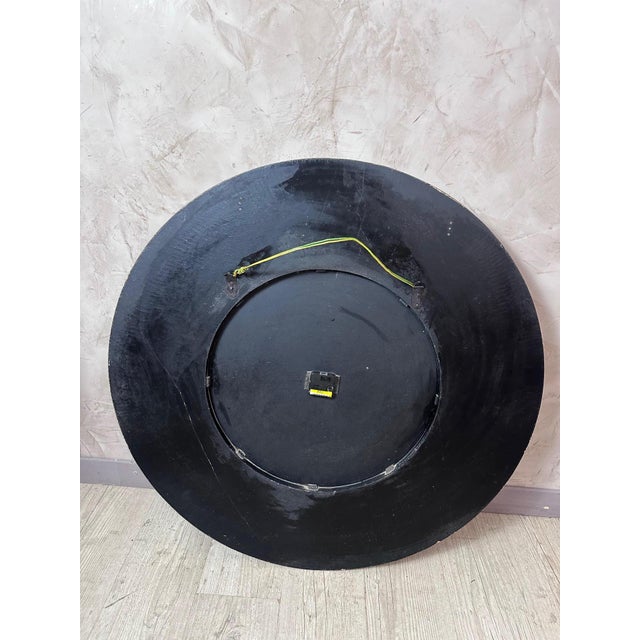 2000 - 2009 Large Vintage Wooden Clock, 2000s For Sale - Image 5 of 10