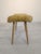 Mid-Century Modern Pouffe in Yellow, 1960s For Sale - Image 9 of 12