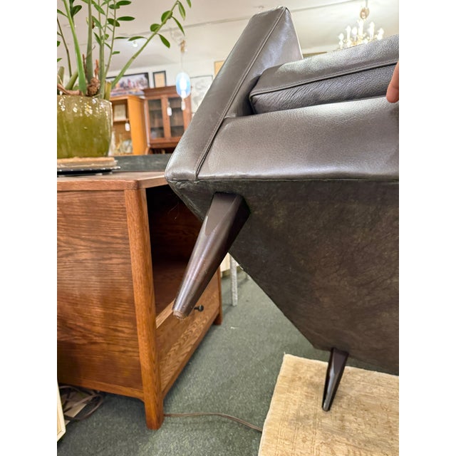 Crate & Barrel Petrie Chair For Sale - Image 10 of 11