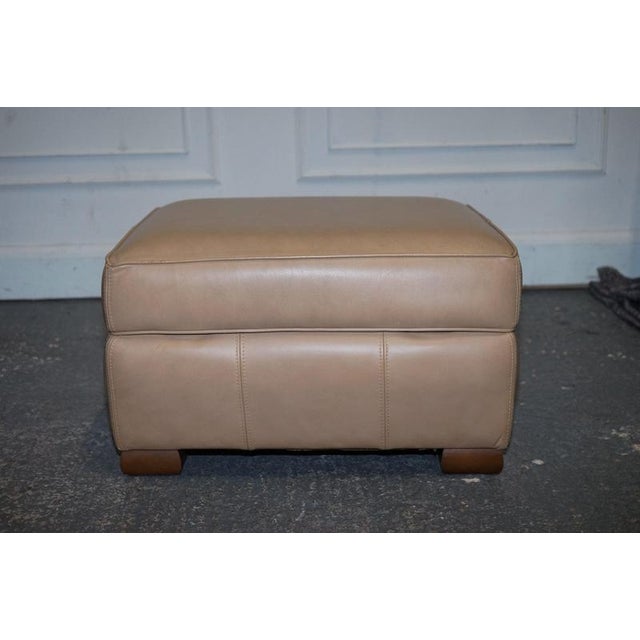 Ottoman in Brown Leather from Multiyork For Sale - Image 17 of 18