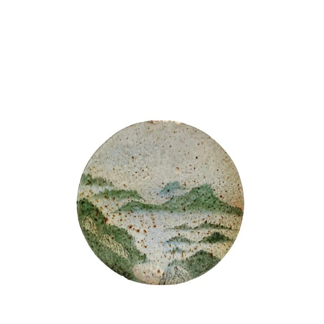 Green Pierre Devie, Mid-Century Modern Green Ceramic Solifleur Vase, France 1980 For Sale - Image 8 of 12