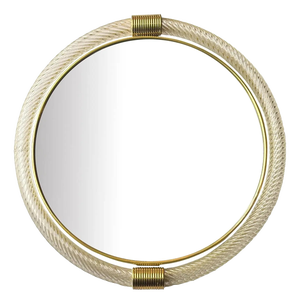 Venetian Murano Glass Wall Mirror by Simoeng
