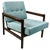 Light Blue Lounge Chair, 1970s For Sale