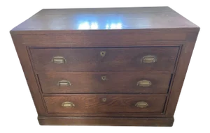 Large Oak Trade Counter with Drawers, 1900s