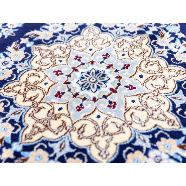 Middle Eastern Rug in Silk and Wool For Sale - Image 14 of 18