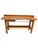 Mid 20th Century Mid-20th Century Industrial Solid Wood Carpenter's Workbench Console Table For Sale - Image 5 of 18