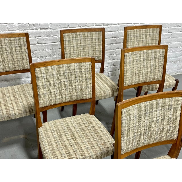 Svegards Markaryd Set of Six Vintage Mid Century Modern Teak Dining Chairs by Svegards | Scandinavian Mid Century Modern, C. 1960's For Sale - Image 4 of 16