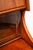 Mid Century Danish Modern Secretary Desk Teak Drawers Office Vintage Glass Door For Sale - Image 12 of 12