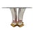 Contemporary Jeffrey Bigelow Brass and Lucite Dining Table Base For Sale - Image 3 of 8