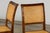 1940s French Provincial Walnut & Cane Dining Chairs, Set of 6 For Sale - Image 13 of 18