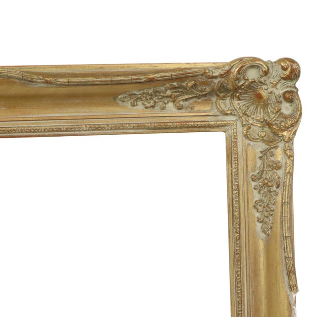 Wood Baroque-Style Picture Frame in Pine For Sale - Image 7 of 16