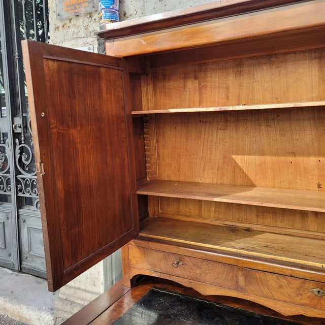 Directoire Bonheur du Jour Desk in Mahogany and Leather, France, 19th Century For Sale - Image 11 of 18