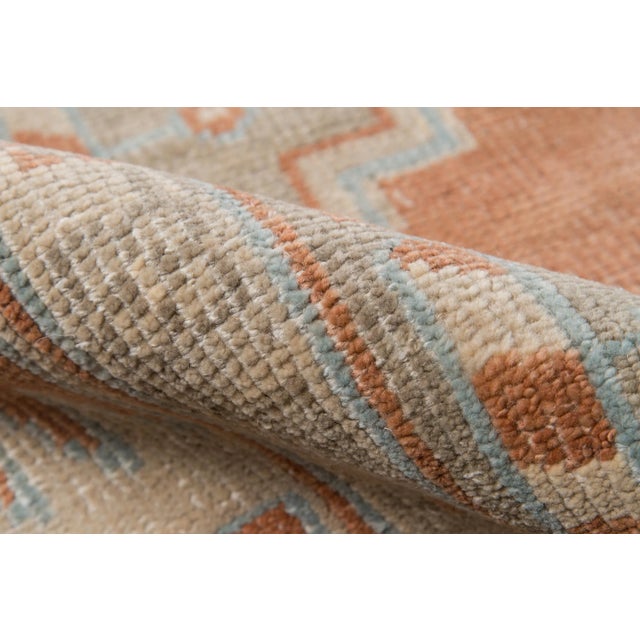 Erin Gates Erin Gates Concord Walden Rust Hand Knotted Wool Runner 2'6" X 8' For Sale - Image 4 of 7