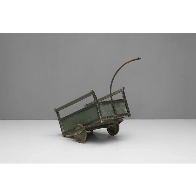 Industrial Bicycle Cart, 1900s For Sale - Image 3 of 8