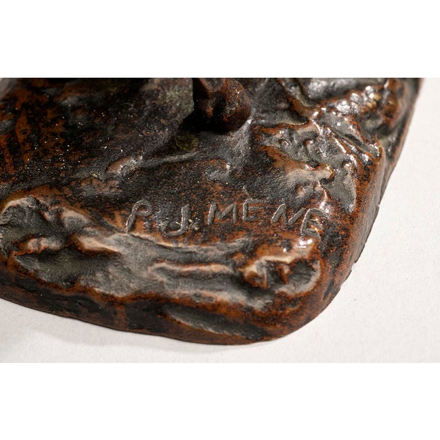 1860s Exceptional Bronze Draft Horse by Pierre Jules Mêne (French, 1810