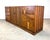 Founders Furniture Company Mid Century Modern Pecan Wood & Cane Credenza by Kaufman of Collingwood For Sale - Image 4 of 12