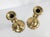 18th Century Pair of English Brass Queen Anne Candlesticks With Petal Base For Sale In New York - Image 6 of 13