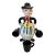 Vintage Sonsco Figural Bourbon Decanter With 3 Hanging Cups | 1950s Mid-Century Whimsical Barware For Sale