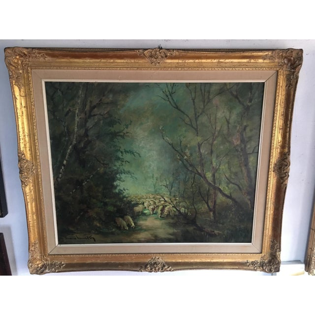 Beautiful oil painting on canvas signed, Mona Martin is a famous painter (20th century) Her works reach high auction...
