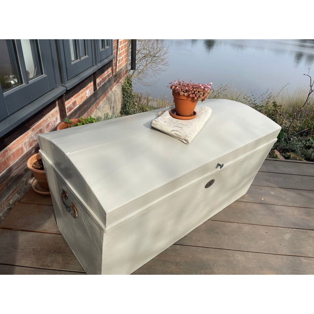 Antique Chest in Fir, 1890s For Sale - Image 5 of 14