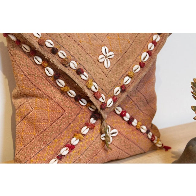 Tribal Irula Sindh Sami Quilt Pillow For Sale - Image 3 of 7