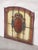Art Deco Stained Glass Window Panel with Hand-Painted Horse Medallion, 1920 For Sale - Image 6 of 8