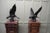 Large Iron Eagle Statues, 1960, Set of 2 For Sale - Image 4 of 8