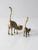 Mid-Century Modern Mid Century Brass Cats Pair For Sale - Image 3 of 9