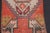 Handmade Authentic Turkish Throw Rug Pillw With Red&Green Color -17'' X 36'' For Sale - Image 11 of 15
