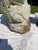 1990s Vintage Armorial Concrete Lion Statues a Pair For Sale - Image 5 of 10