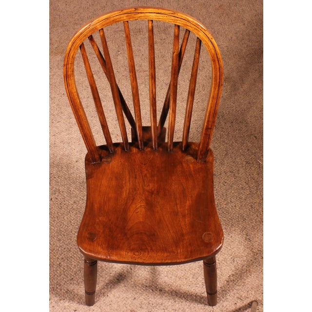 19th Century Windsor Chairs, Set of 6 For Sale - Image 13 of 14