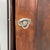 Brown Italian Modern Wardrobe in Brown Leather and Metal, 1980s For Sale - Image 8 of 18