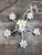 Early 20th Century White 4-Light Tole Chandelier For Sale In New York - Image 6 of 6