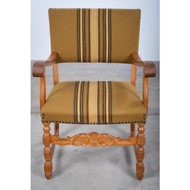 Oak Armchairs, Denmark, 1960s, Set of 2 For Sale - Image 6 of 9
