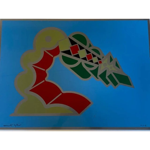 Renato Volpini, Dreamlike Element, Silkscreen on Plastic, 1970s For Sale - Image 6 of 11