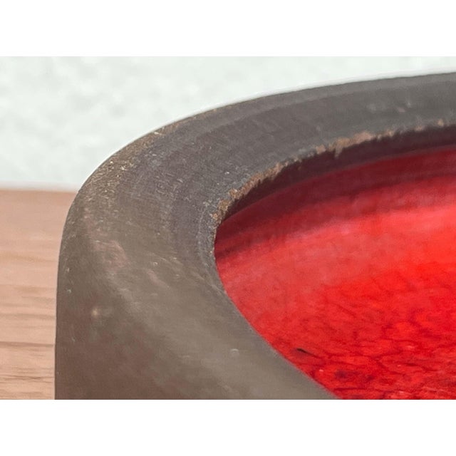 Mid-Century Modern Danish Studio Pottery Bowl, Svaneke, Bornholm, 1960s For Sale - Image 11 of 18