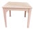 Attributed Osborne & Little Pink Raffia Grasscloth Game Table For Sale