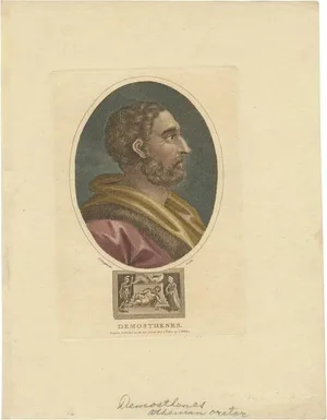 Wilkes, Portrait of Demosthenes, 1803, Print