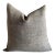 Ecorce Linen Pillow With Down Insert For Sale