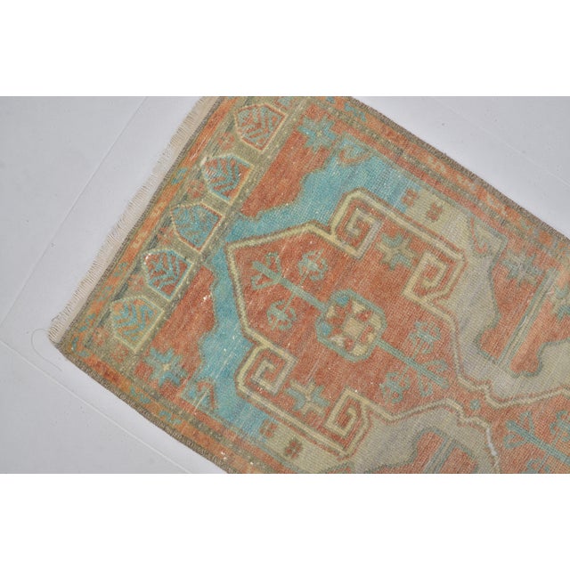 1960s 1960s Small Oushak Anatolian Carpet For Sale - Image 5 of 10