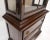 Wood Dome Shape Top Glass Shelves Two Drawer Compartment Curio Display Cabinet For Sale - Image 7 of 13