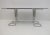 Giotto Stoppino Mid-Century Modern Dining Table in Smoked Glass by Giotto Stoppino, Italy, 1970s For Sale - Image 4 of 8