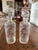 Late 19th Century Turn of the Century Heirloom- Matching Fern Etched Cologne Decanters and Bell Shaped Anise Decanter For Sale - Image 5 of 5