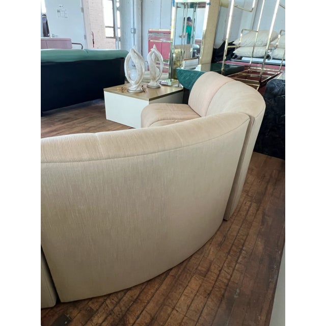 Camel 1970 Modular Serpentine Camel Sectional by Thayer Coggin For Sale - Image 8 of 12